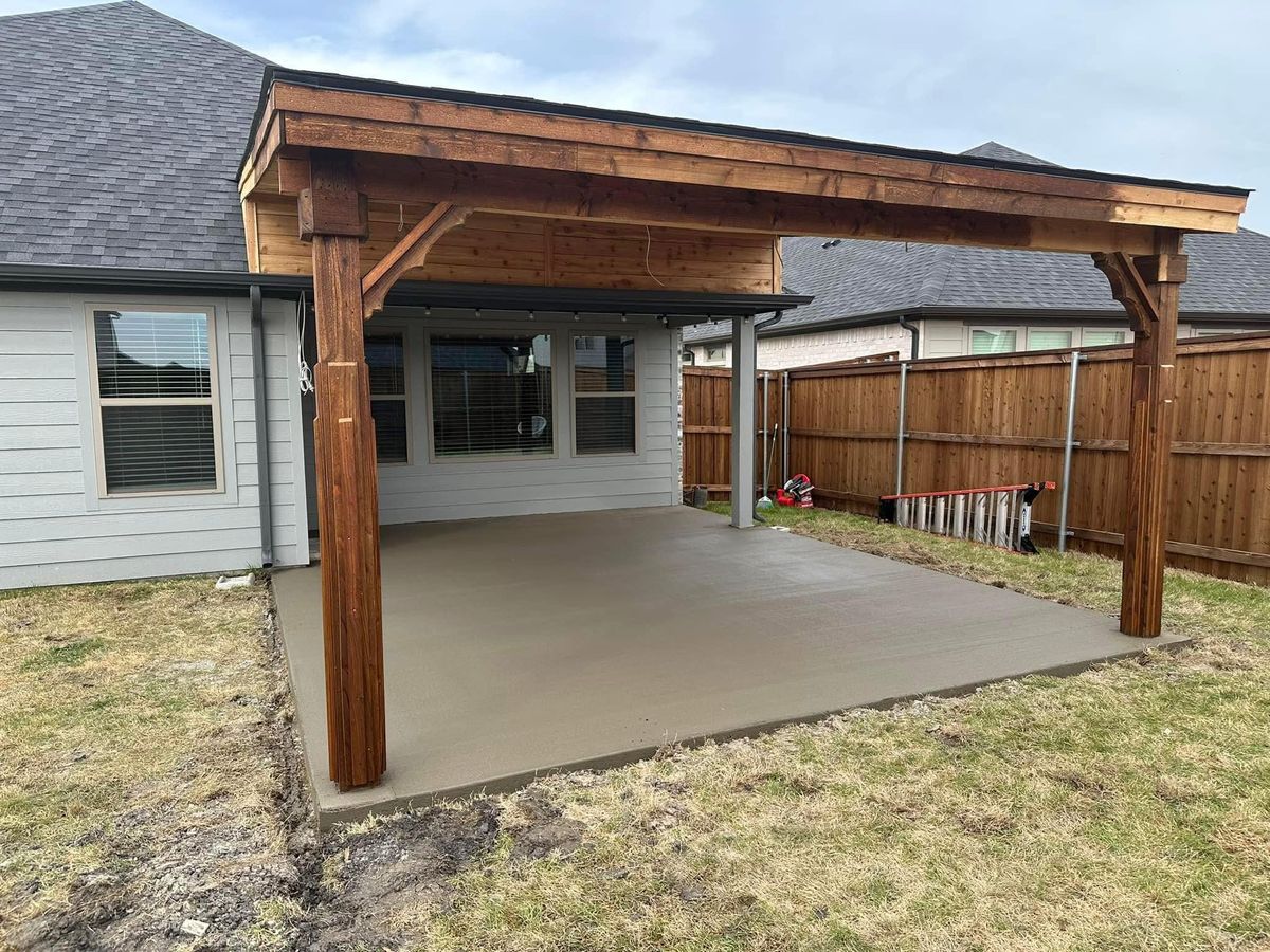 Concrete for J&J Concrete in Scurry, TX