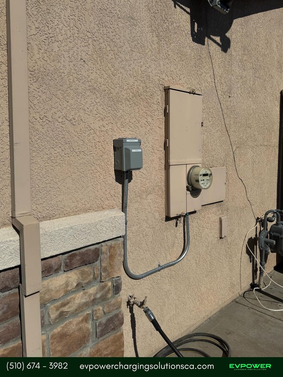 Electrical Panel Upgrades for EVPOWER CHARGING SOLUTIONS in Tracy, CA