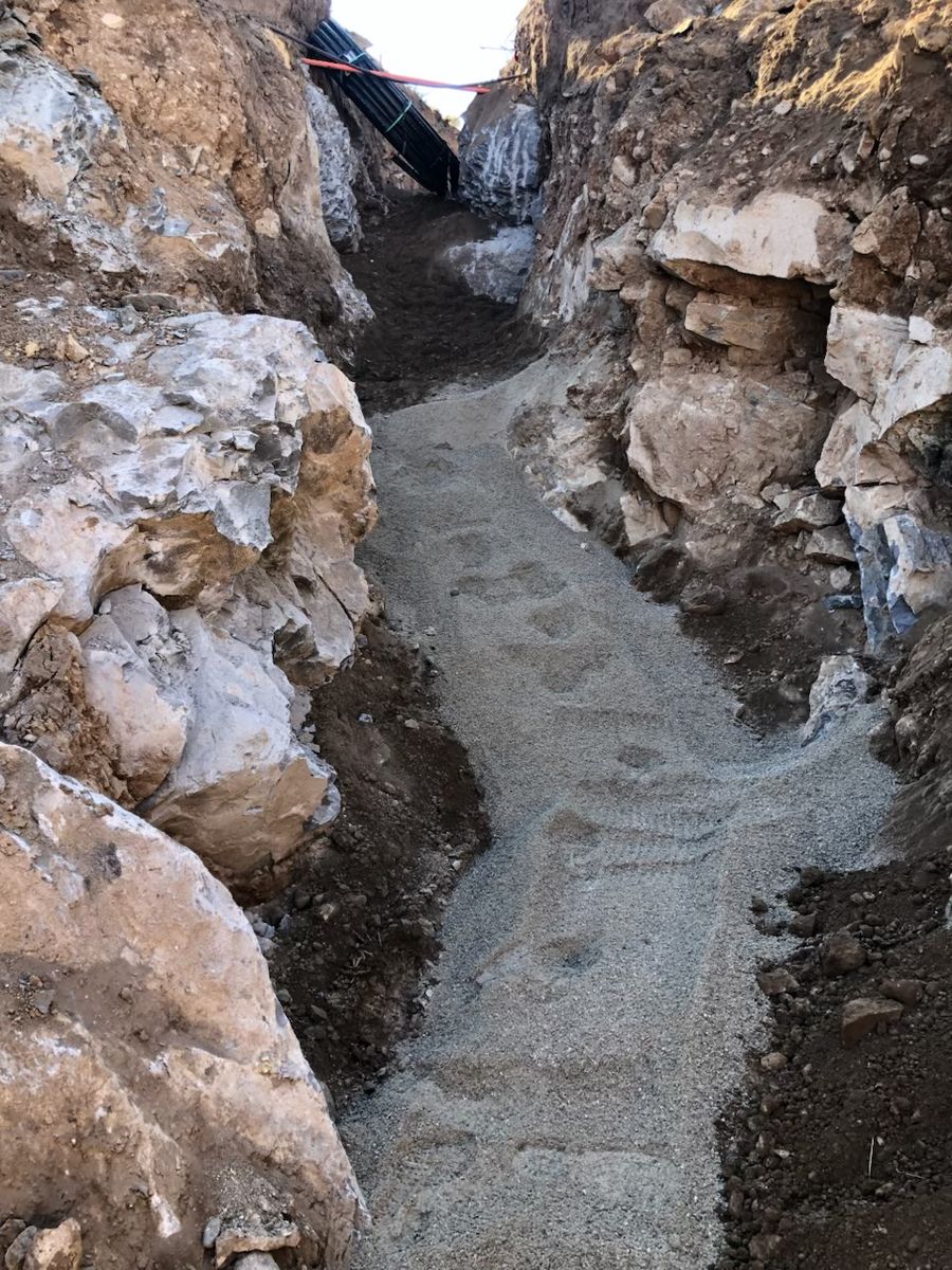 Water Lines for Hansen Earth Works in Jackson, WY