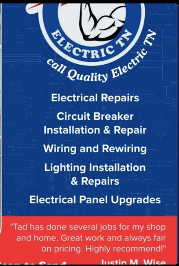 Lighting Installation and Repairs for Quality Electric TN in Fayette County, TN