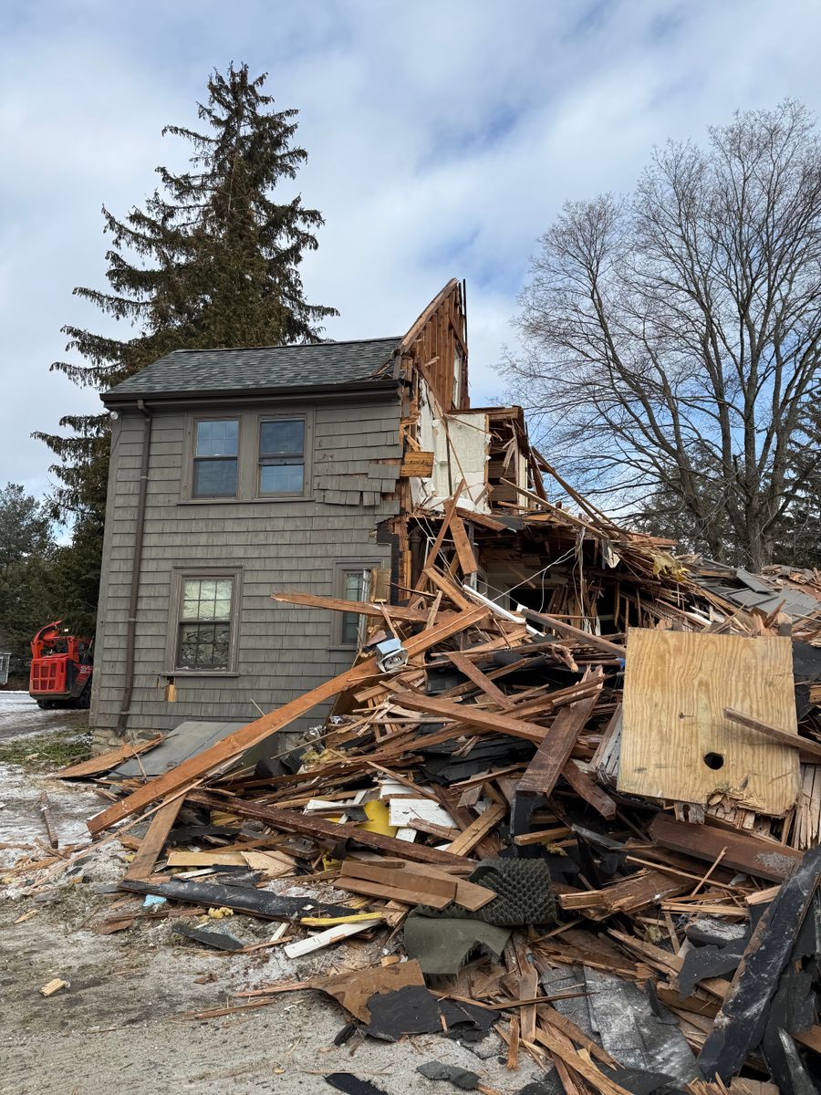 Residential Demolition for Quality Demo Services LLC in Lawrence, MA