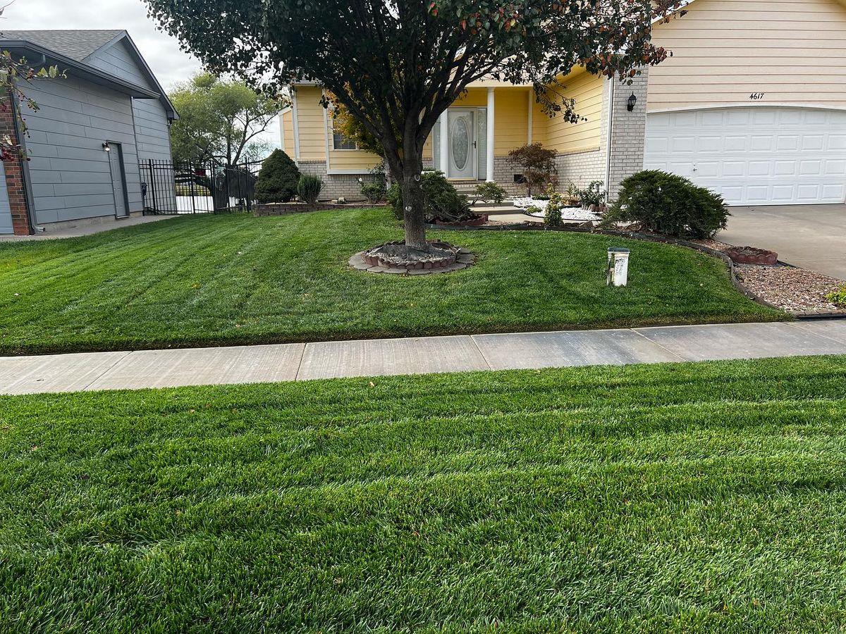Landscape Installation for Macy Mowing in Wichita, KS