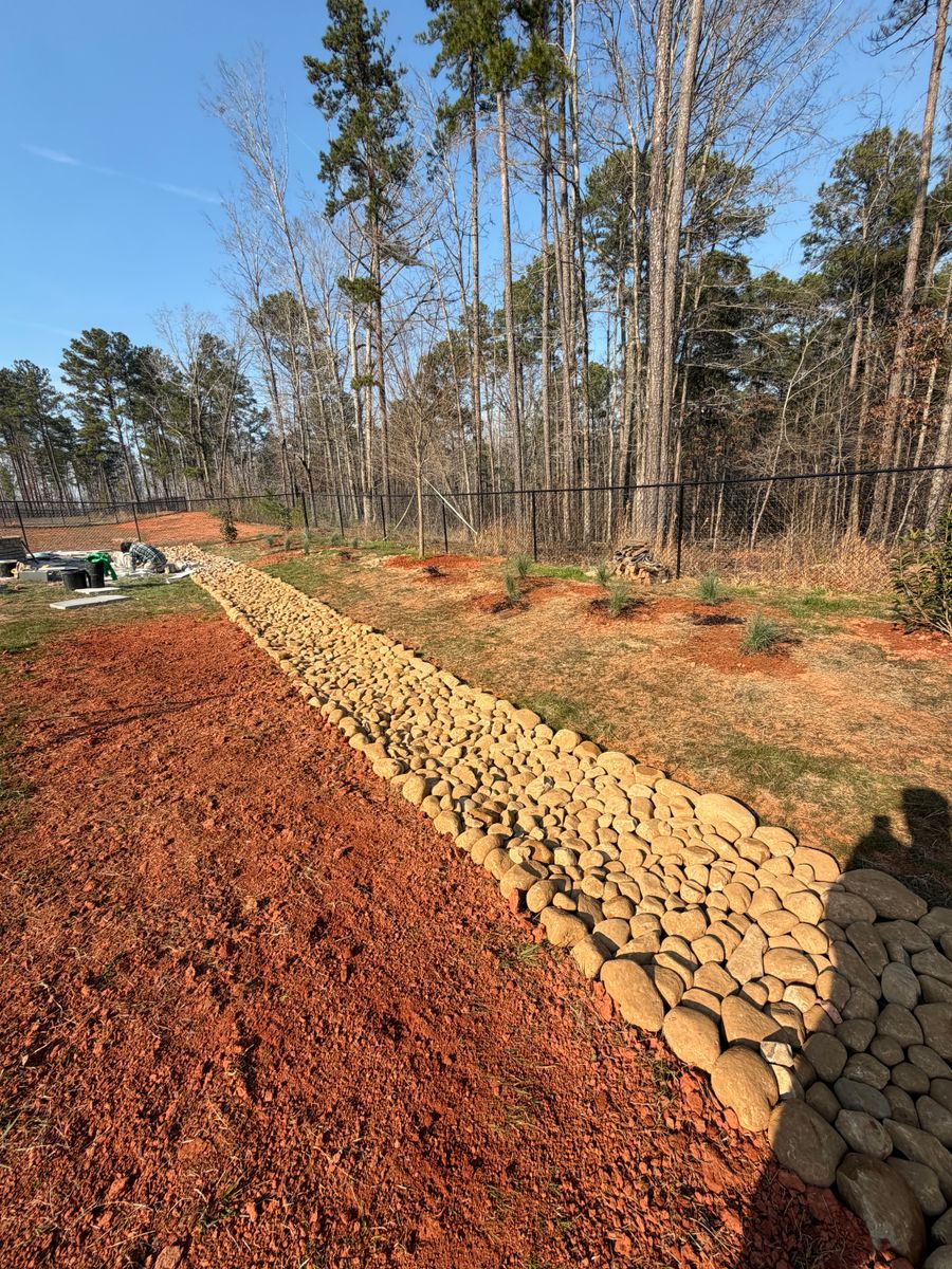 Rip Rap Service for Jameson’s Landscaping & Pressure Washing in Eatonton, GA