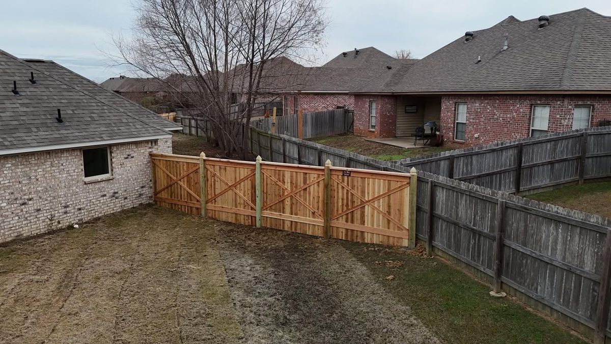 Residential Fence Services for Roberson Construction in Jackson, MS