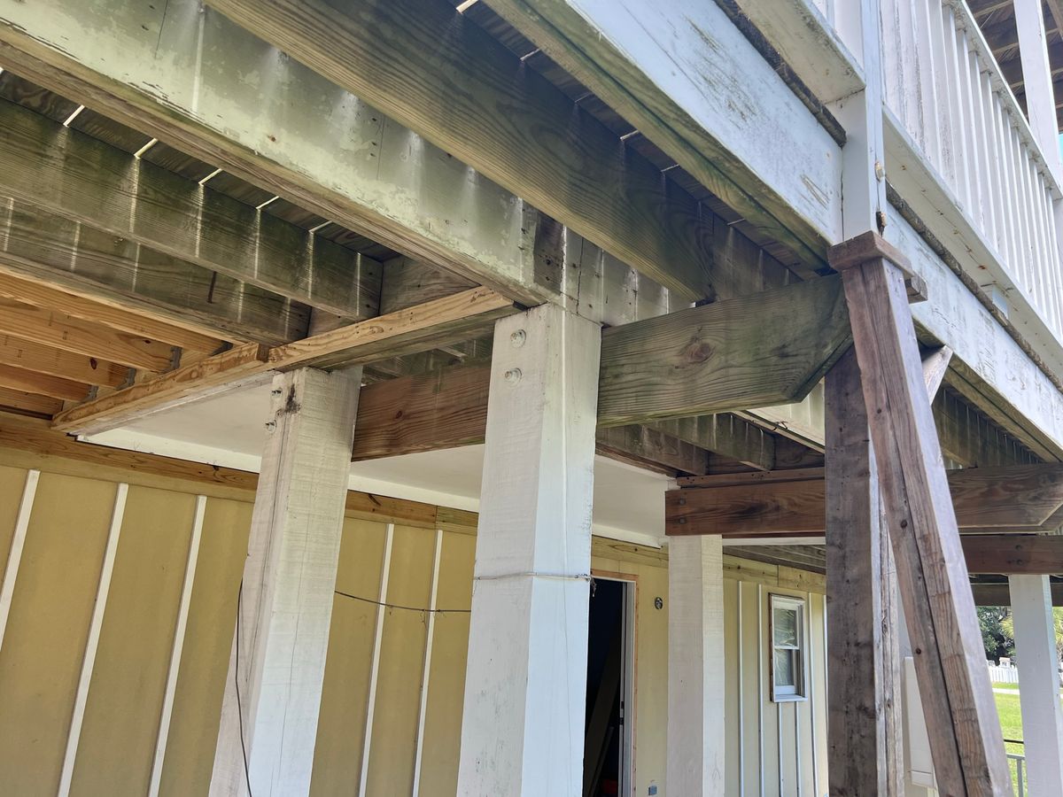 Deck and Patio Construction for MC2 Contracting Solutions in Wilmington, NC