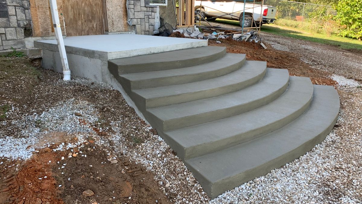 Stair Design & Installation for A.K. Construction Inc  in West Plains, MO