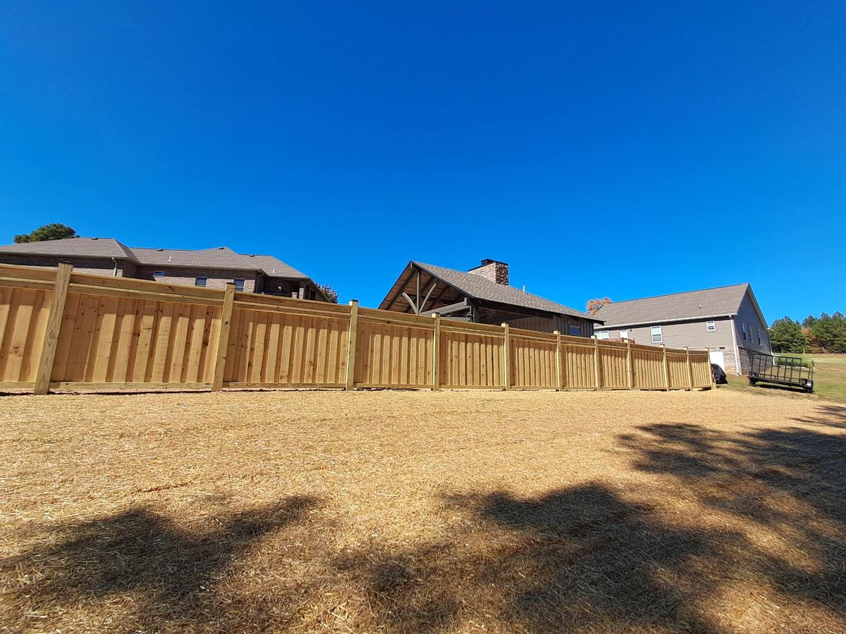 Fence Installation for A.D's Fencing Company in Madisonville, TN