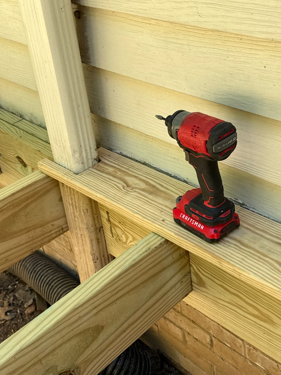 Deck & Patio Installation for J&L Remodeling in Mt. Juliet, TN