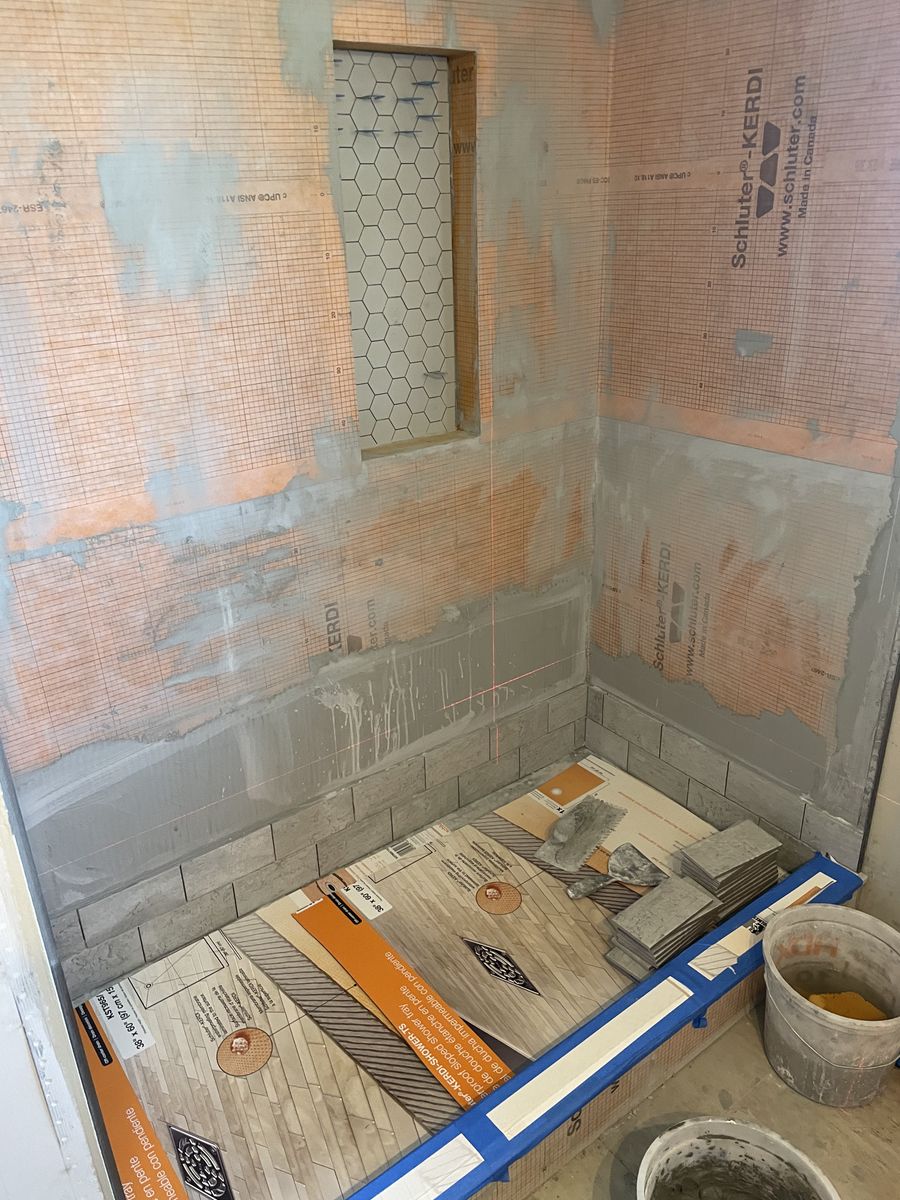 Certified Schluter Installer for A-Otay Constructs in Lawrence County, TN