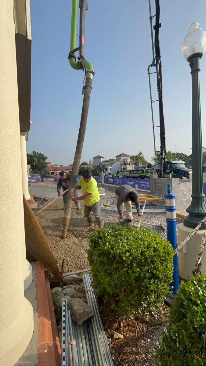 Boom Pumping for Williams Concrete Pumping in Knoxville, Tennessee