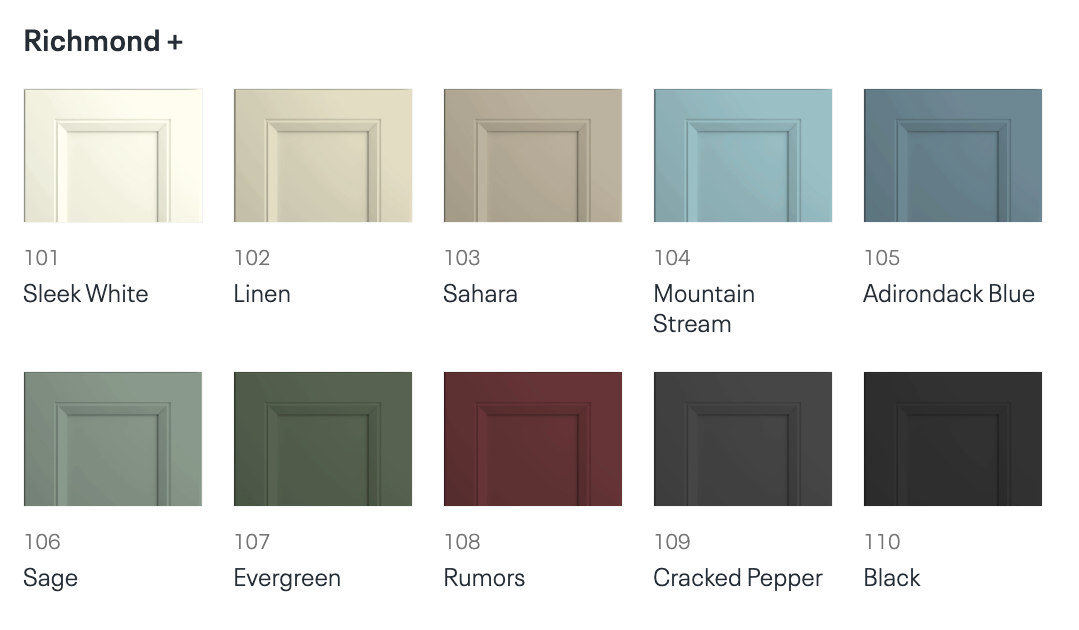 Richmond Cabinets for Cutting Edge Kitchen Cabinets LLC  in Hollis, NY