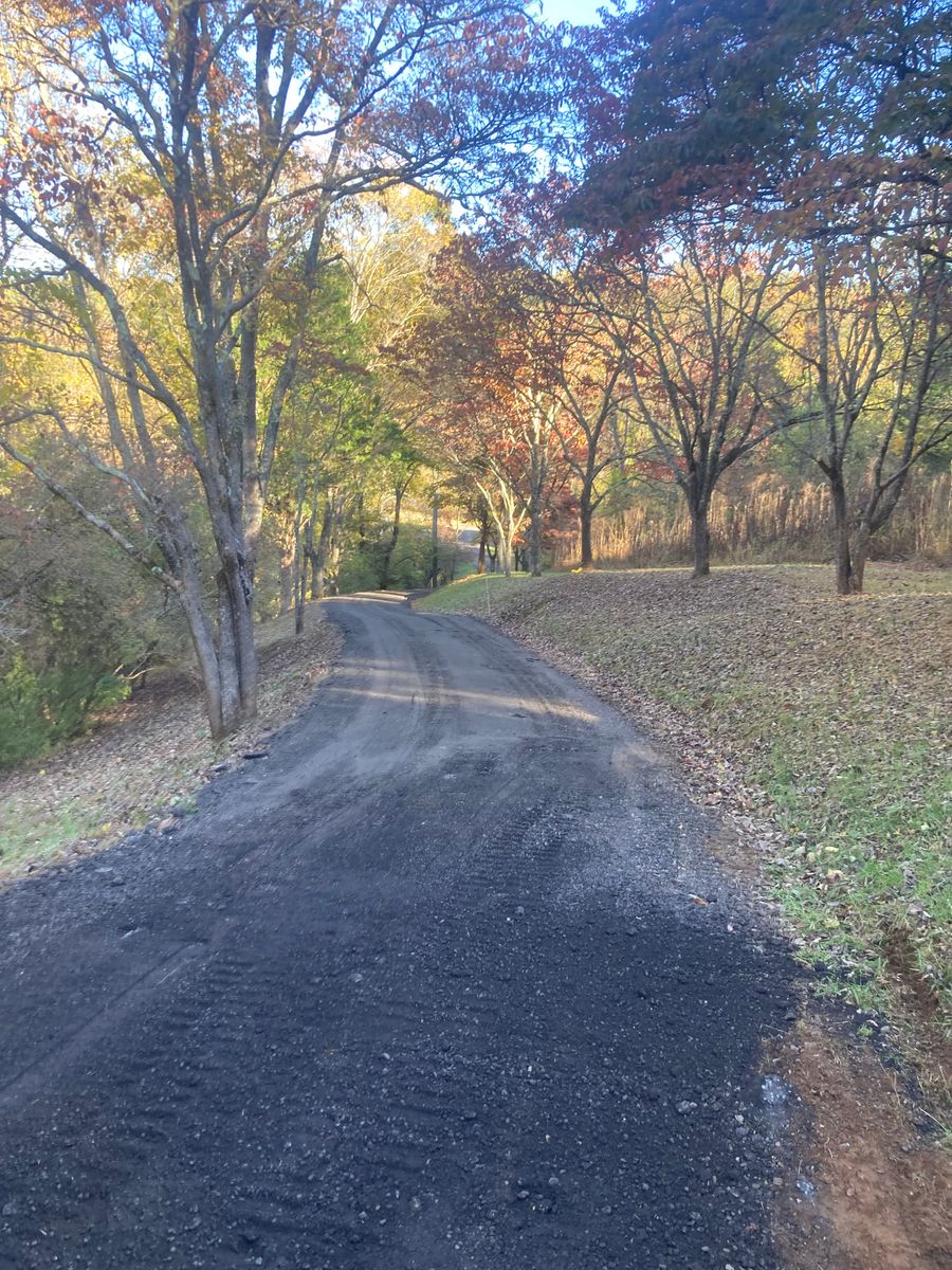 Driveway Regrading for 9999 Building and Renovation LLC in Warrenton, VA