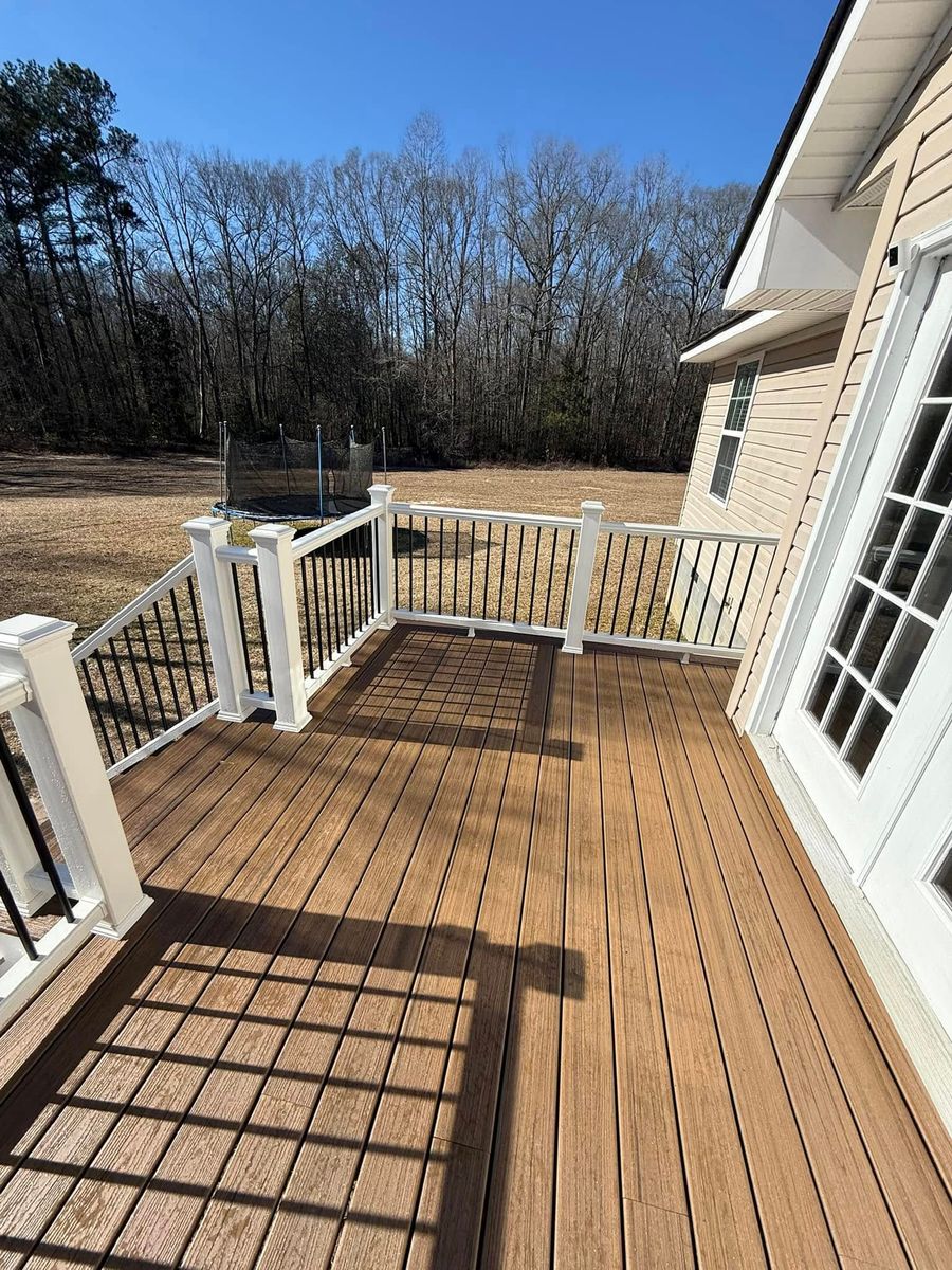 Deck & Patio Installation for Custom Remodeling Services LLC in Sharpsburg, GA