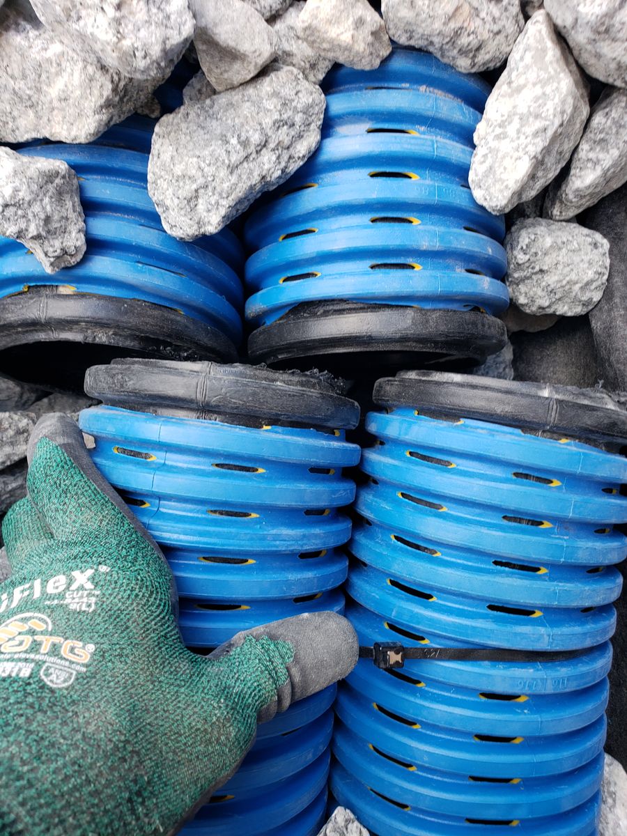 French Drain Installation for Sam's French Drains and Landscape in Orlando, Florida