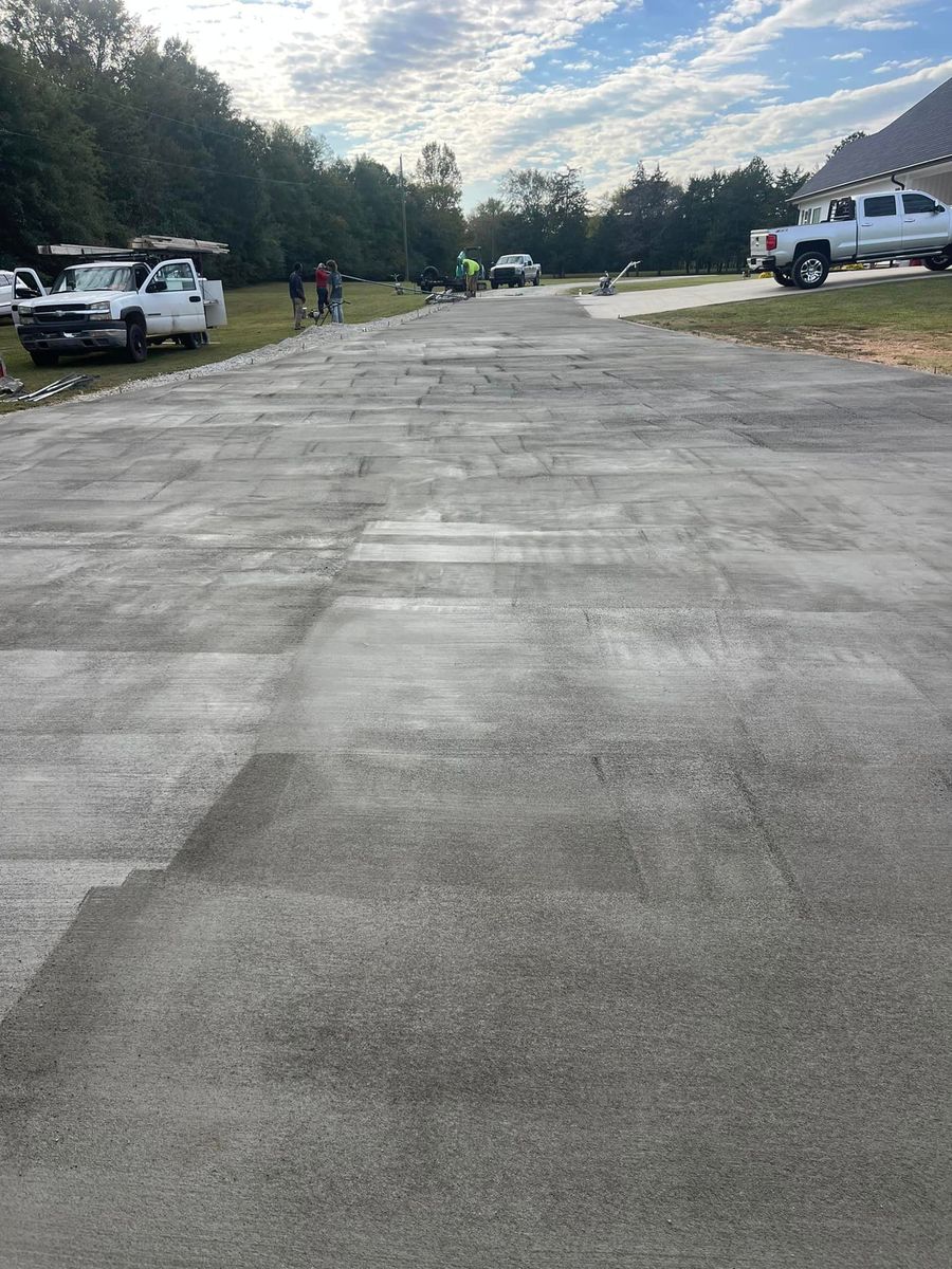 Concrete for Finished Solutions Concrete LLC in Elberton, GA