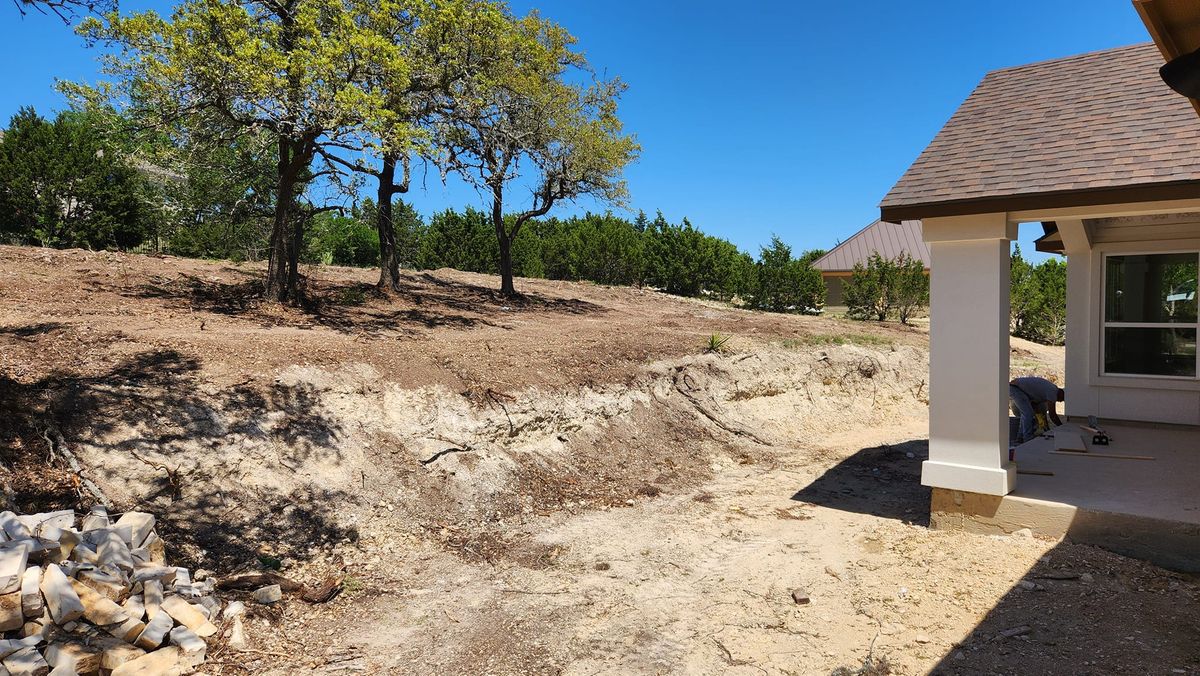 Residential & Commercial Excavation for Bison Creek Construction in New Braunfels, TX