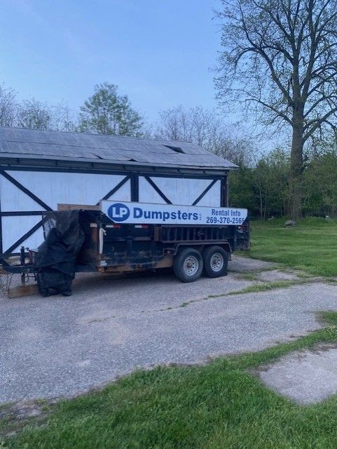 Residential Dumpster Rentals for LP Dumpsters LLC in Galesburg, MI