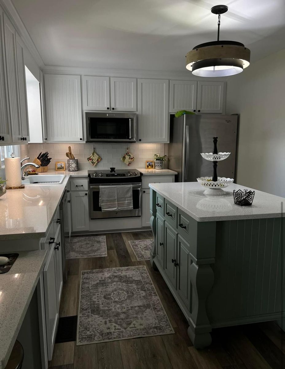 Kitchen and Cabinet Refinishing for Paintway to Heaven in Raleigh, NC