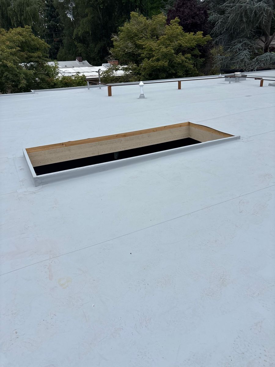 Skylight Installation for MDM Roofing in Portland, OR