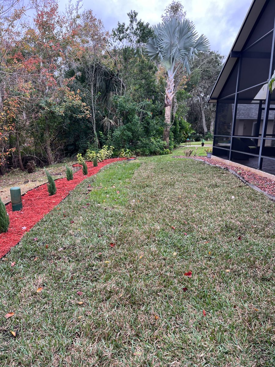 Lawn maintenance for Aside from the Rest in Port Orange, FL