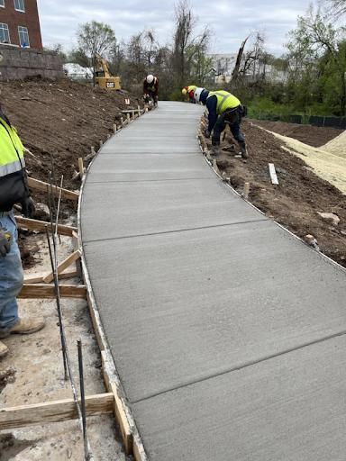 Concrete Driveway Installation for Muddy Cowboy’s LLC in Nashville, TN