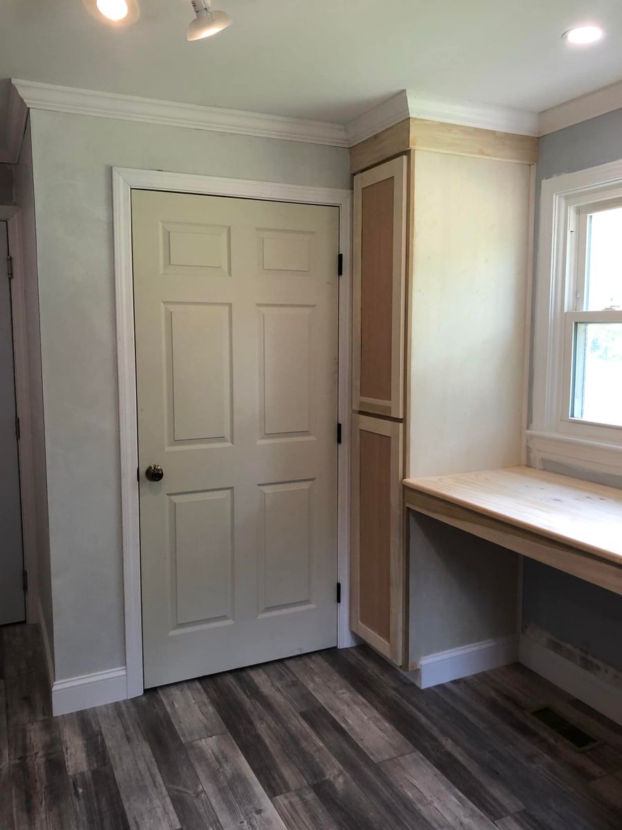 Carpentry for SJ Burke Construction in East Bridgewater, MA