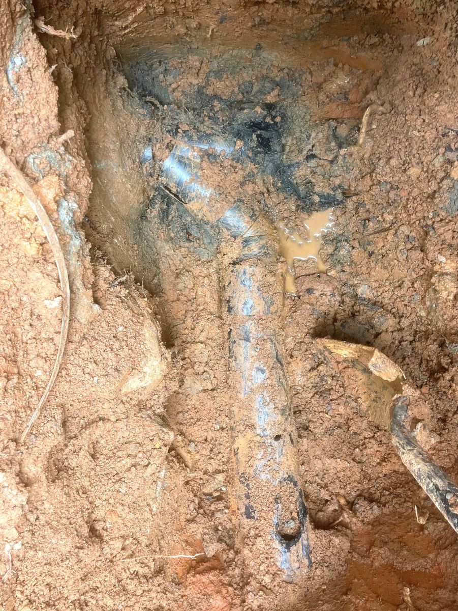 Sewer Line Replacement for New Horizon Environmental Services in Dawsonville, GA
