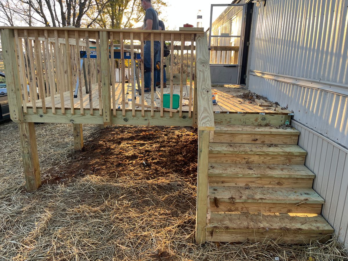 Deck, Porch, & Patio Installation for Wheeler Brothers Construction in Kingsport, TN