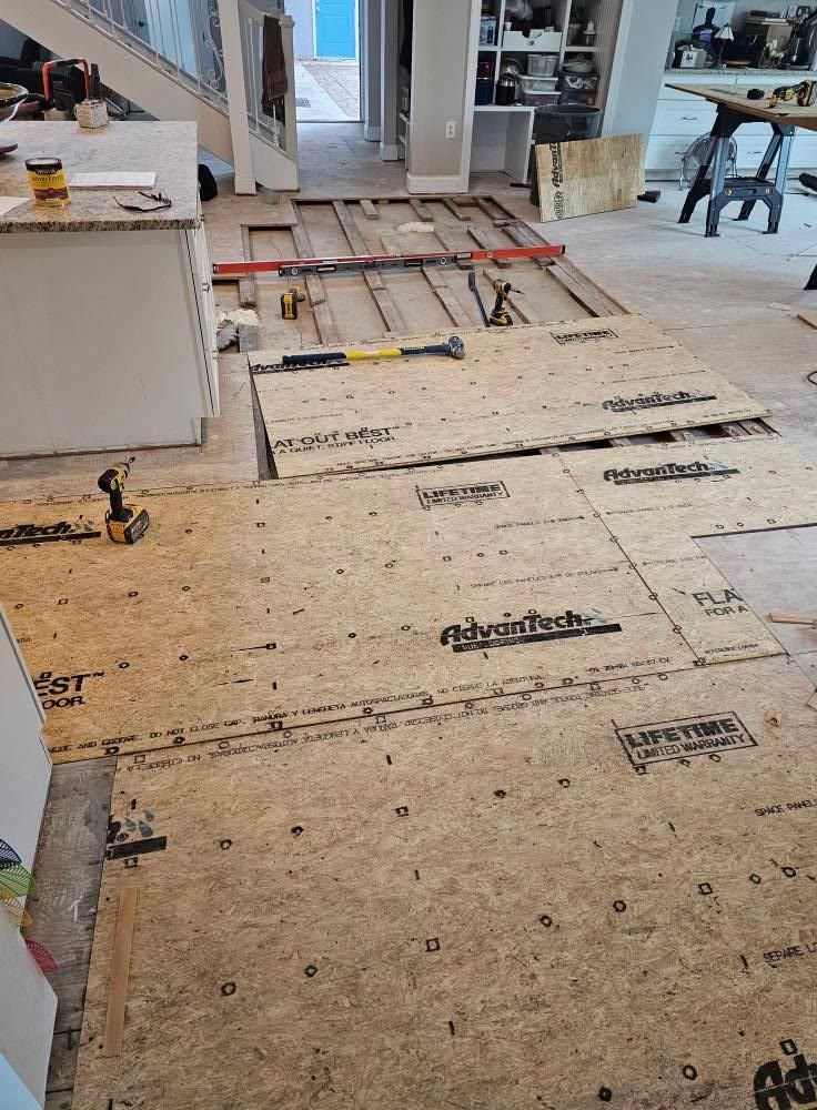 Kitchen Renovation for DL Construction & Flooring in Morehead City, NC