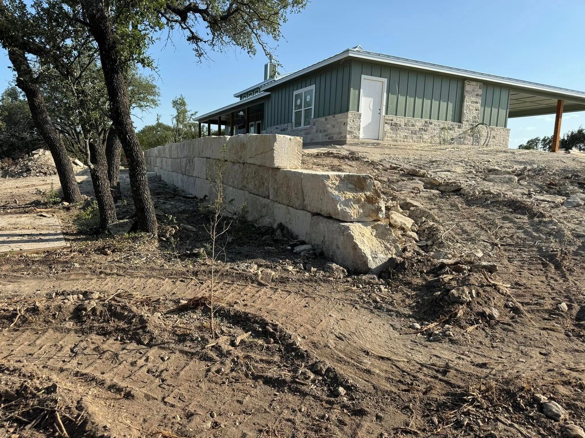 Residential & Commercial Excavation for MOTEX Enterprises in Kempner, TX