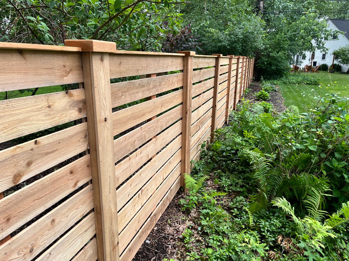 Wood Fence for Castle Fence & Deck LLC in Avon Lake, OH
