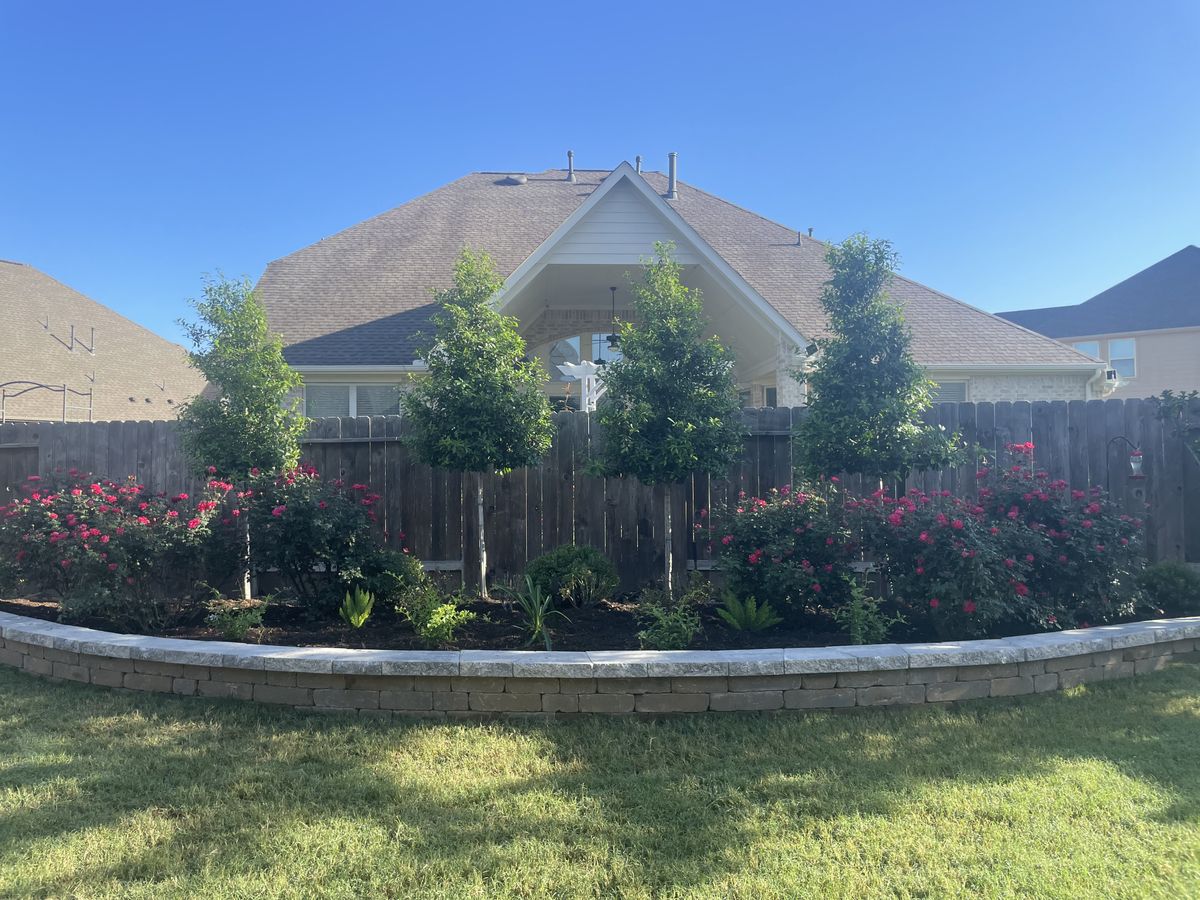 Hardscaping for Atlas Land Design in Creekside Park, TX