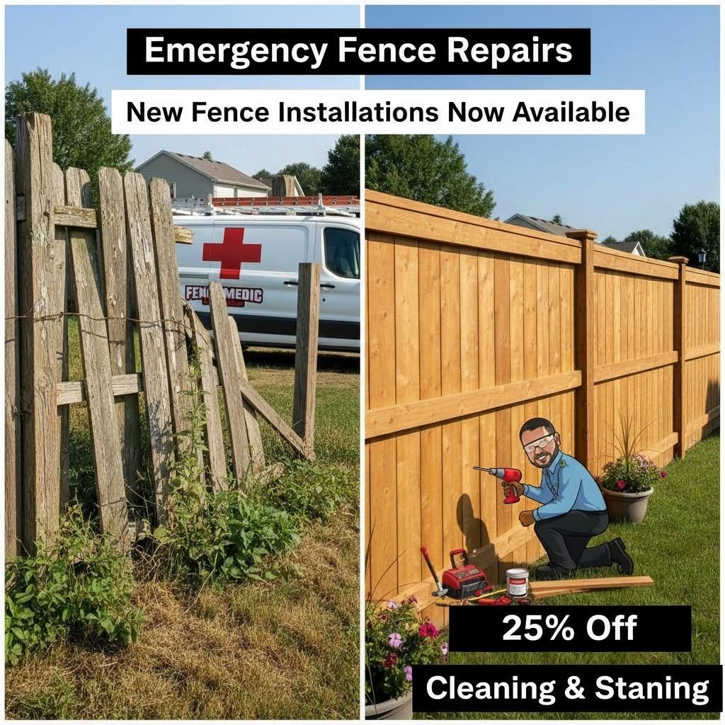 Fence Repair for Fence Medic in Arlington Heights, IL
