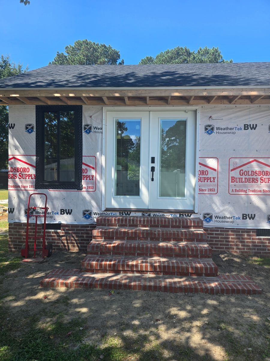Window Door Installation for One Source Contracting Services in Goldsboro, NC