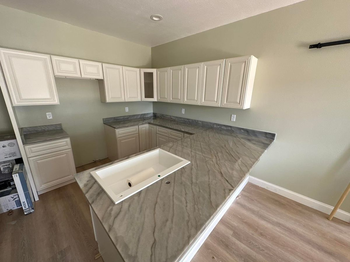 Natural Stone Countertop Installation for Supreme Stone in Ocala, FL