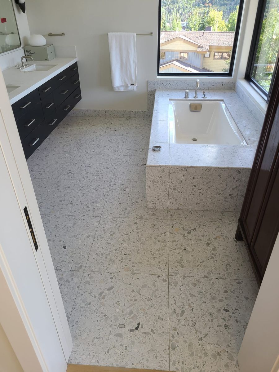 Bathroom Tiling for Cox Tile and Stone in Clinton, UT