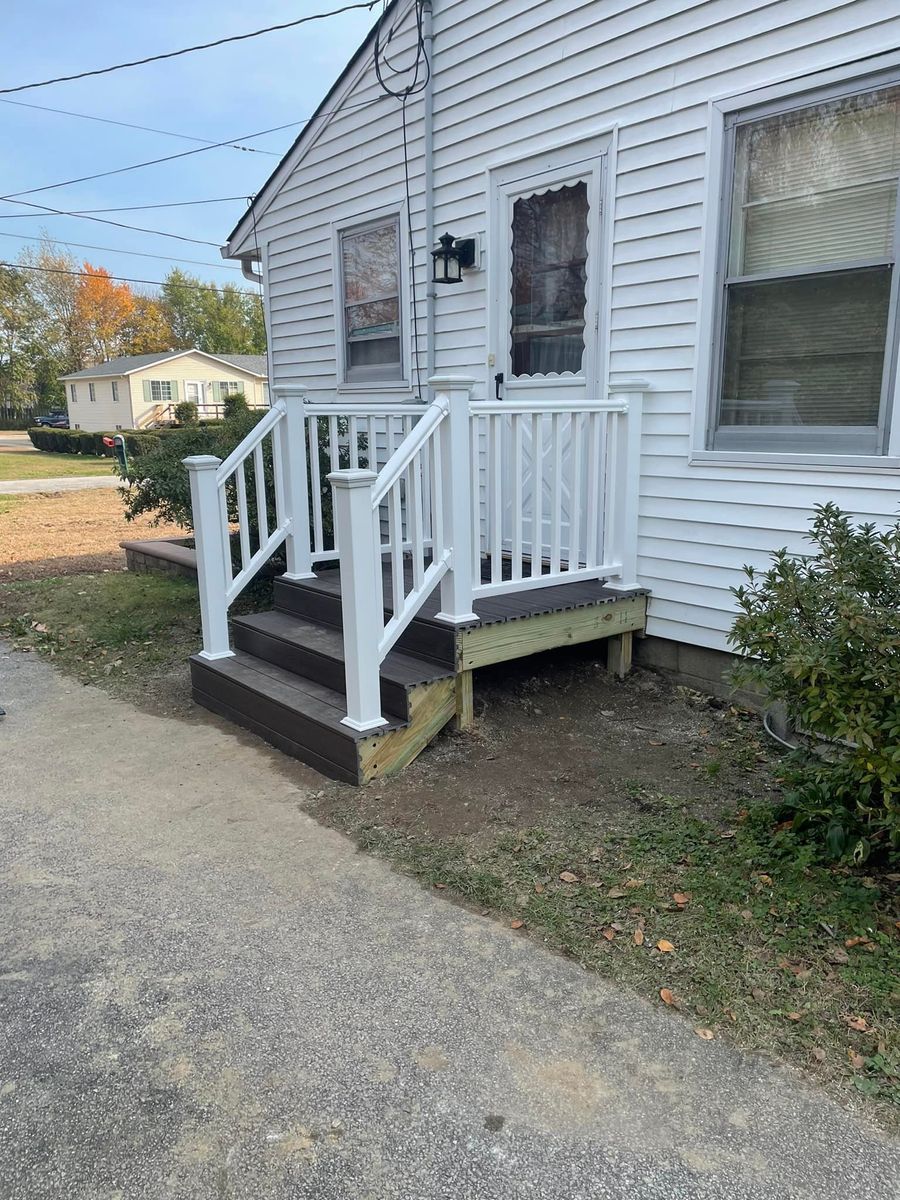 Deck & Patio Installation for Father and Son Handyman in 44060, OH