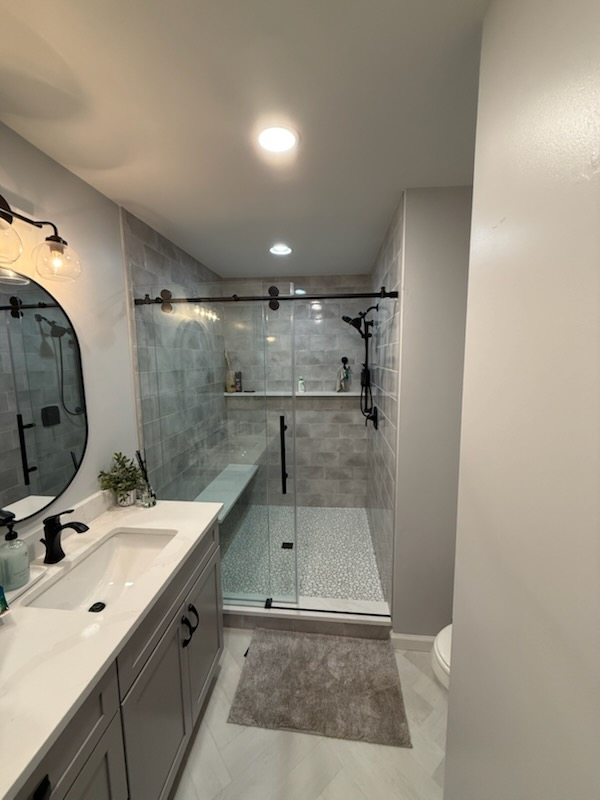 Bathroom Renovation for Hufford's Construction in Dover, DE