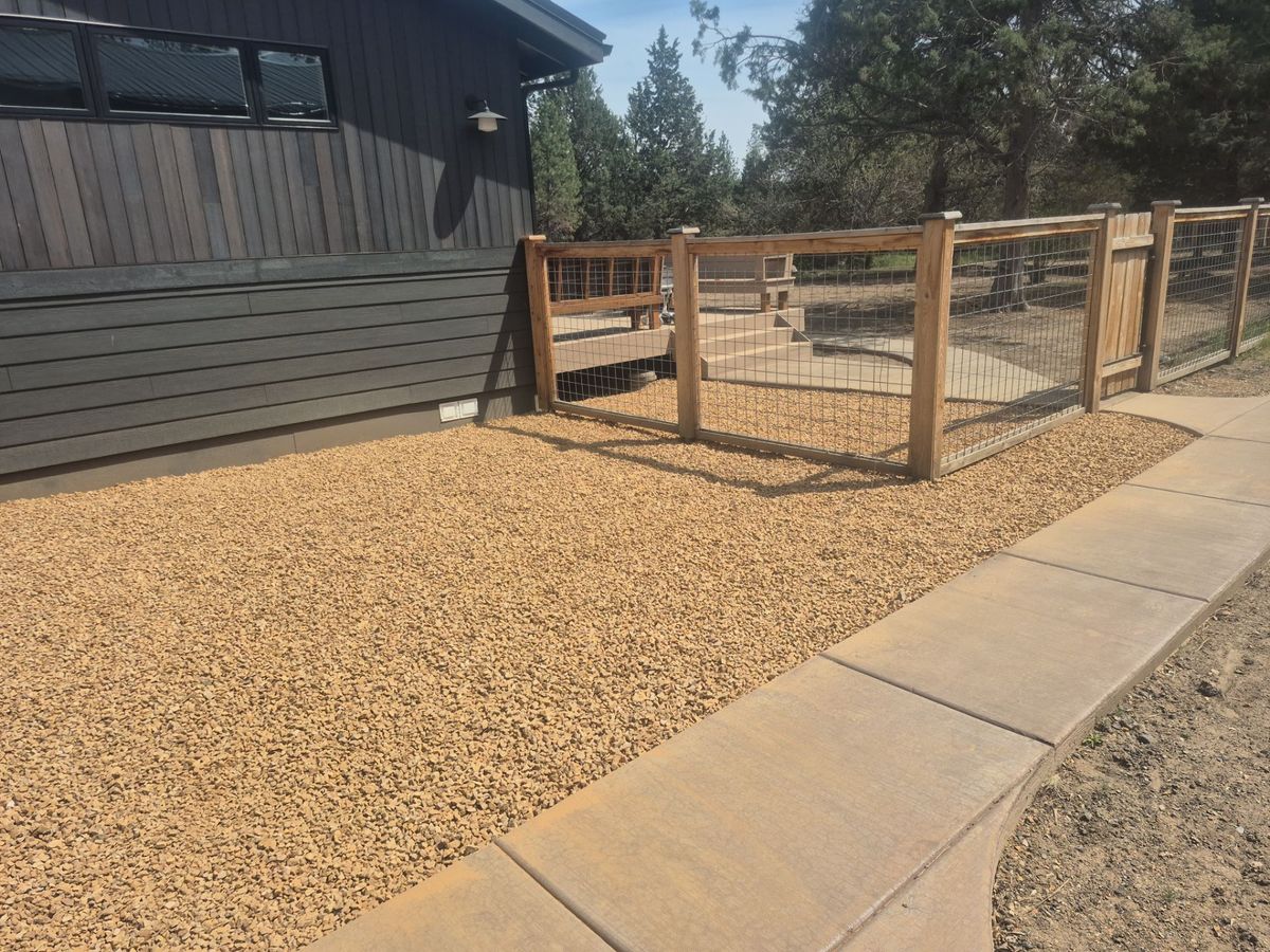 Sidewalk Installation for TJR Concrete and Construction in Bend, OR