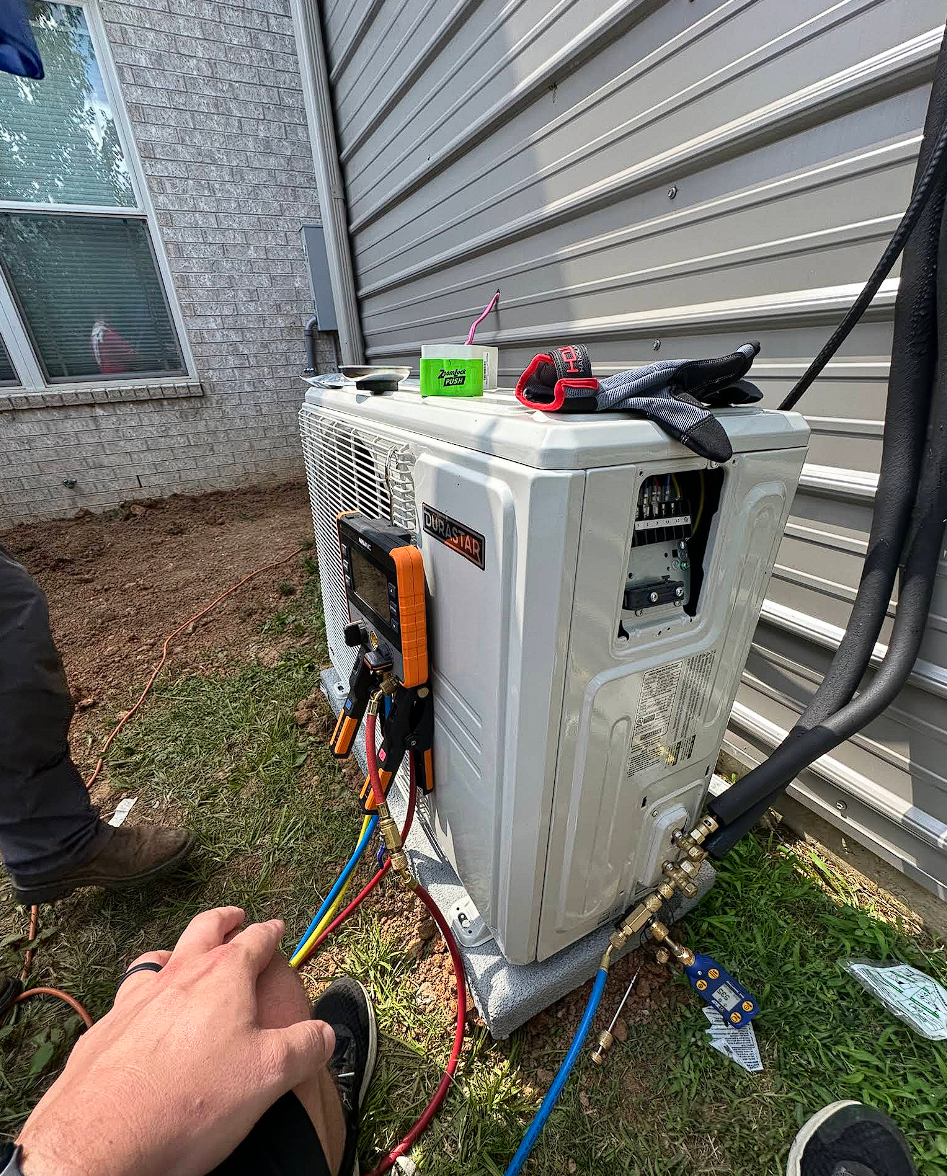 Installation of HVAC Systems for Ace Hvac and Electric in Nashville, TN