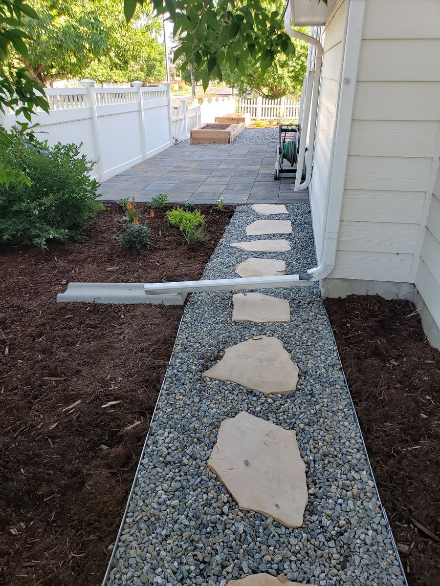 Mulch Installation for JS Landscaping Colorado in Denver, CO