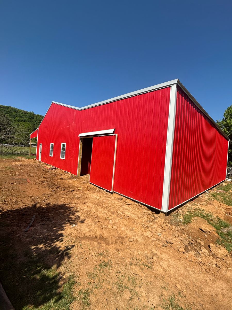 Barndominium Construction for Williams Legacy Construction LLC in Pulaski, TN