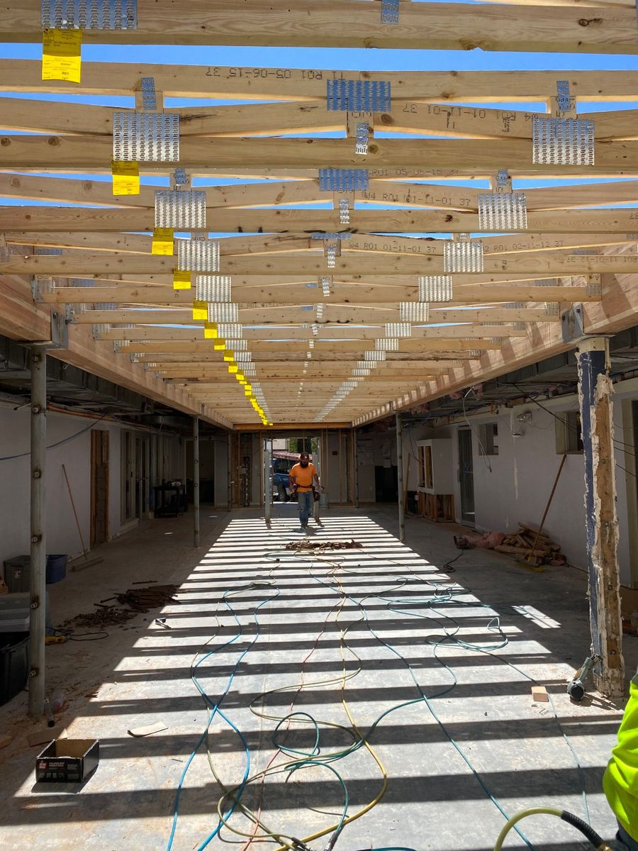 Framing for Ant Farm Construction in Kingman, AZ