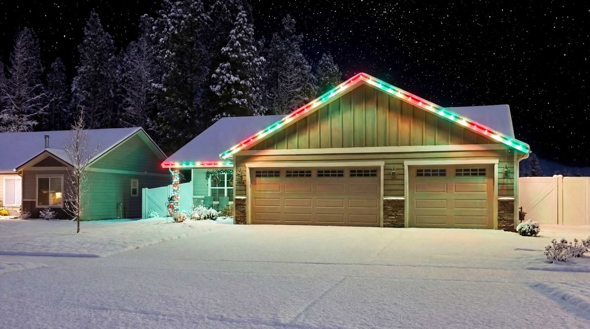 Christmas Lights for Swift Serve in Coeur d'Alene, ID