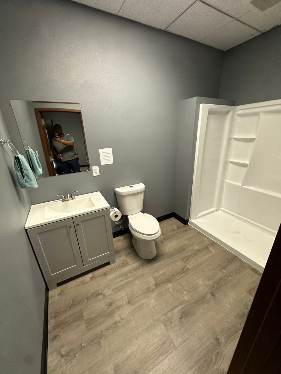 Bathroom Renovation for A2 Construction Services in Goodland, KS