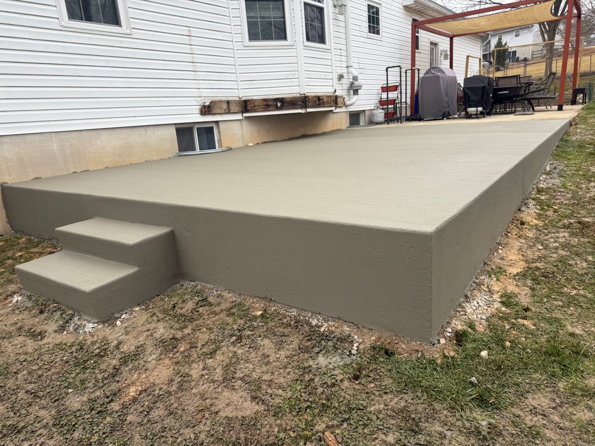 Step Installation for RDR Landscaping, LLC in Columbia, MD