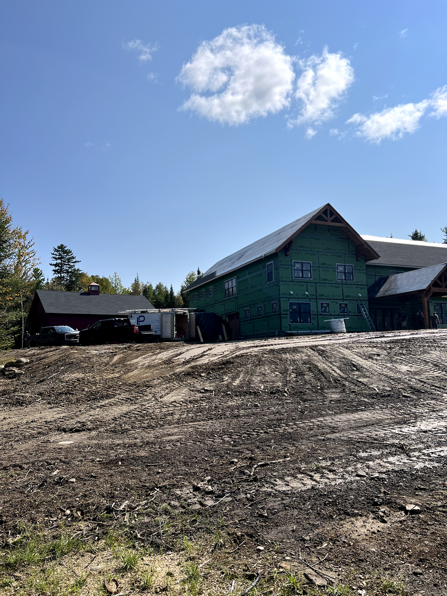 Site Preparation for Andy Naylor Excavation in Stowe, VT