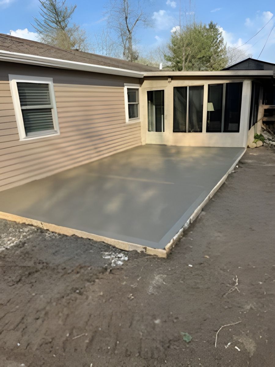 Concrete Installation & Repair for RICH Trucking in Union, KY