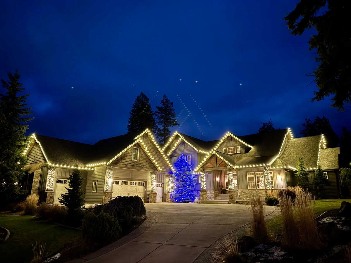 Christmas Lights for Swift Serve in Coeur d'Alene, ID