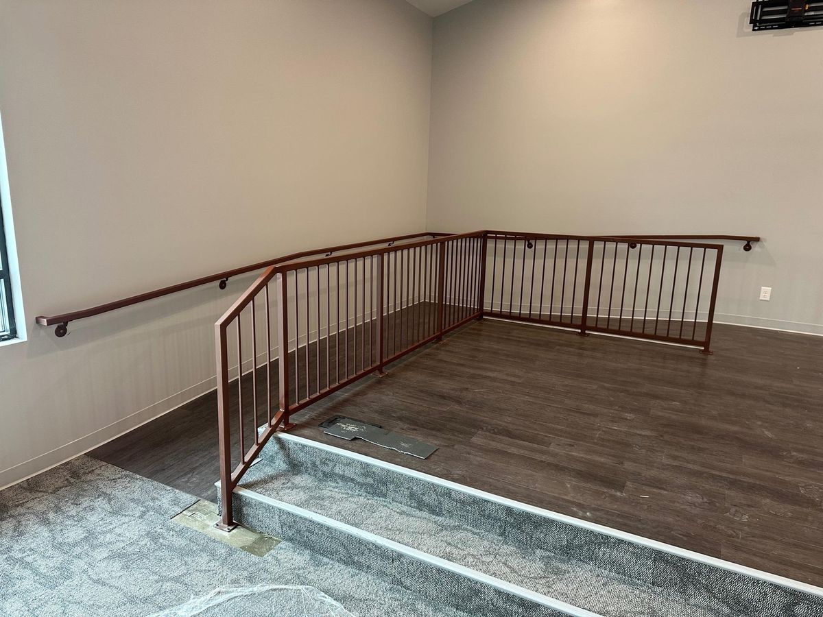 Ornamental iron railings for Dog Town Welding and Fabrication in Portland,  TN